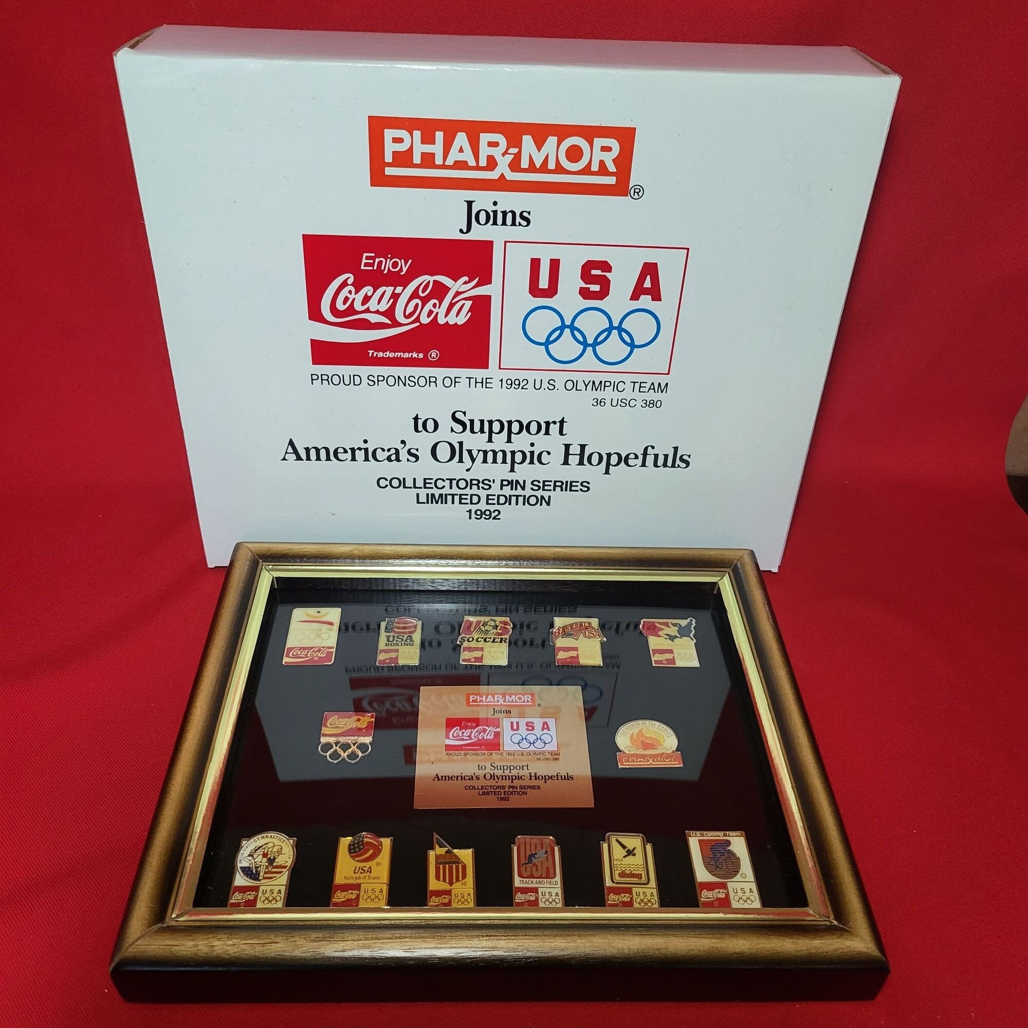 Limited Edition 1992 Coca Cola Americas Olympic 13