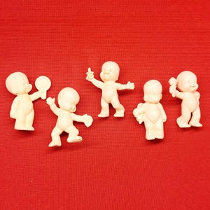 Vintage Mini Character Baby Doll Collectable Figures Lot of 5