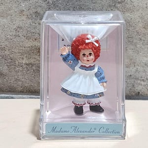 Hallmark Kollektion Merry Miniatures Madame Alexander Mop Top Wendy Rtagdy Ann 1996