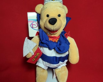 Nautical Pooh Mini Bean Bag Plush The Disney Store Stuffed Toy