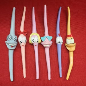 Vintage Bendable Hair Ties Set of 6