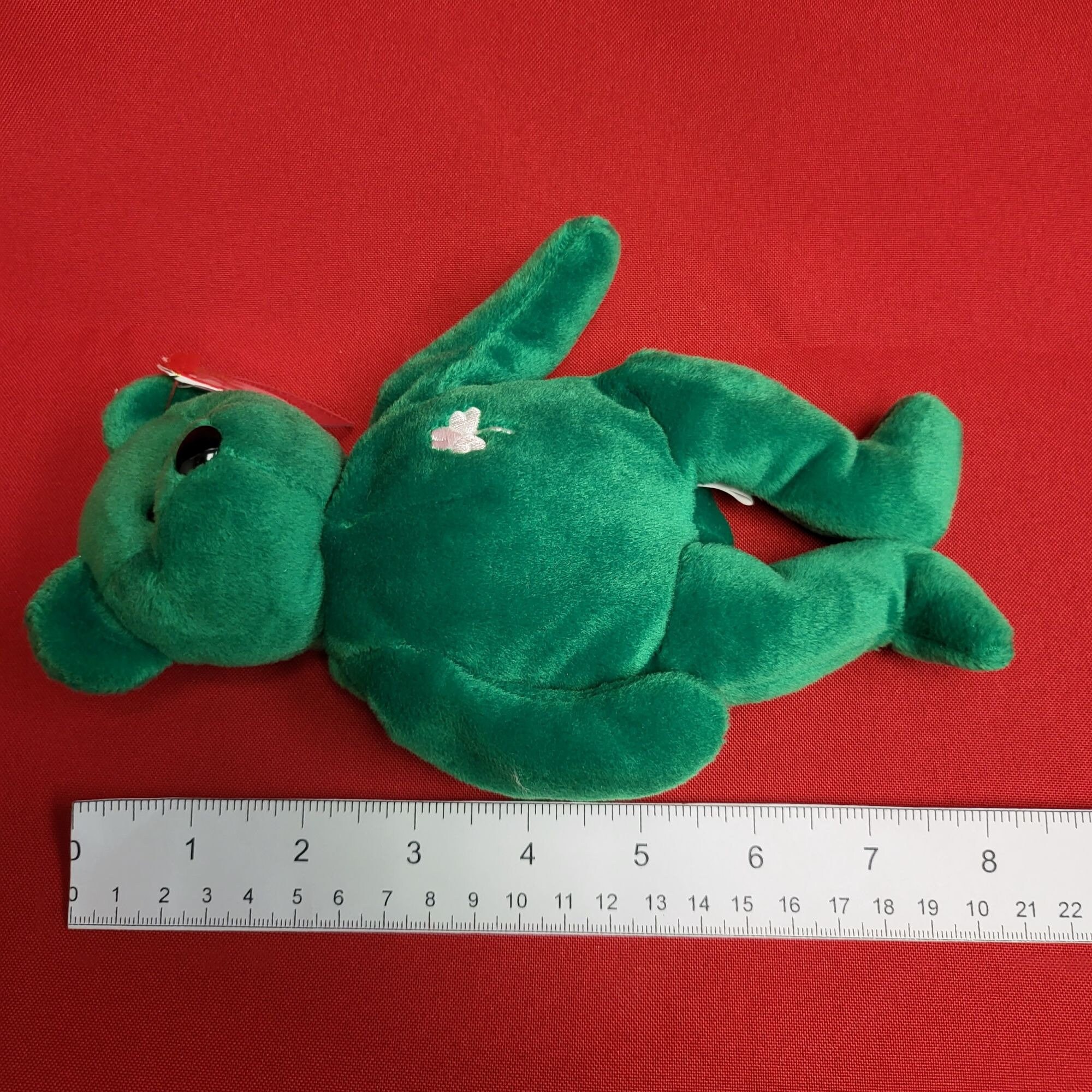 Erin Green Irish Bear Ty Beanie Babies Plush Stuffed Bear 1997 Etsy