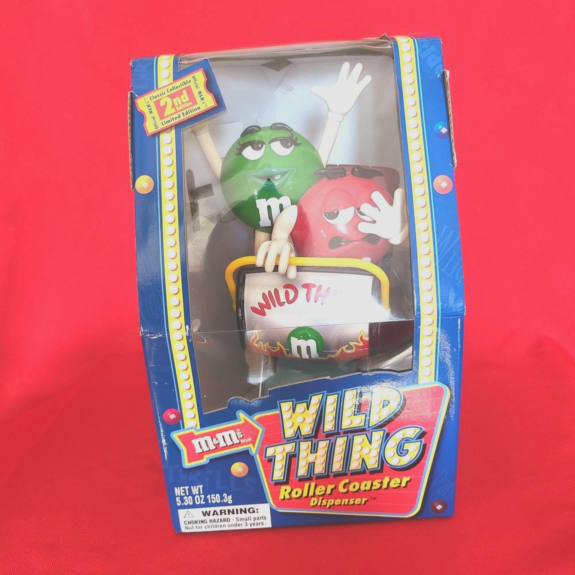 M & M Wild Thing Roller Coaster Dispenser Classic Collectible 2nd