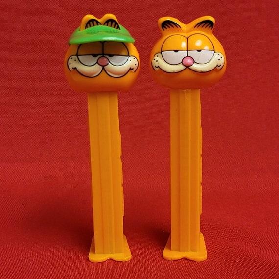 VTG Garfield Pez Dispenser Set of 2 - Etsy Canada