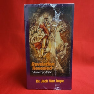 Revelation Revealed Verse by Verse Dr Jack Van Impe 5 VHS Set New Sealed 1991