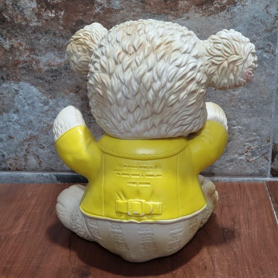 Vintage Edward Mobley Arrow Rubber Squeaker Bear Sleeping Vintage Edward Mobley Arrow Rubber Squeaker Bear Sleeping