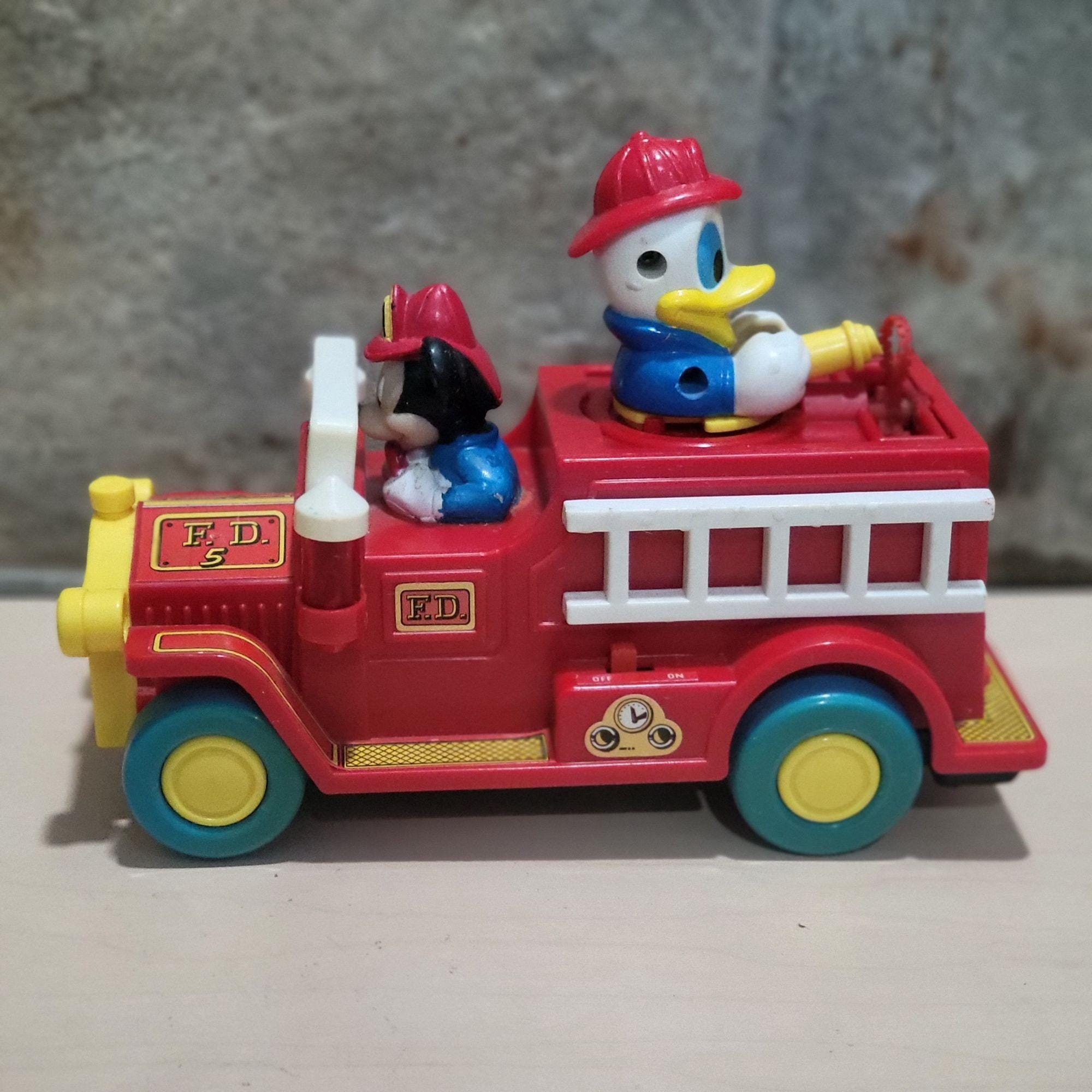 ヴィンテージ消防車 ミッキーマウス ドナルドダック - Etsy 日本