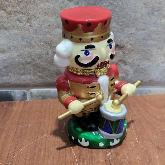 Porcelain Drummer Nutcracker Trinket Box - image 5