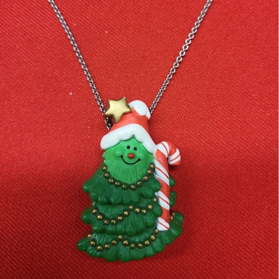 Christmas Pin Brooch Set of 3 Christmas Tree Sant… - image 8