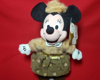 Peluche de Minnie Bean Bag con piedra natal de noviembre de Disney Store