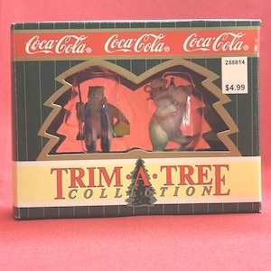 Coca Cola Eisbär Ornament-Set: Trim A Tree Collection