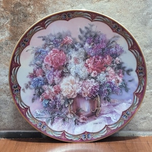Bradford Exchange 1993 Lena Liu Flower Fairies Magic Makers Collector Plate