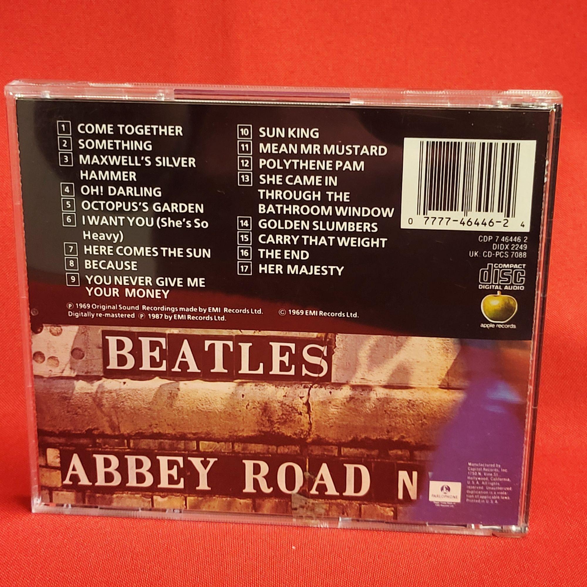 Abbey Road the Beatles CD 1987 - Etsy