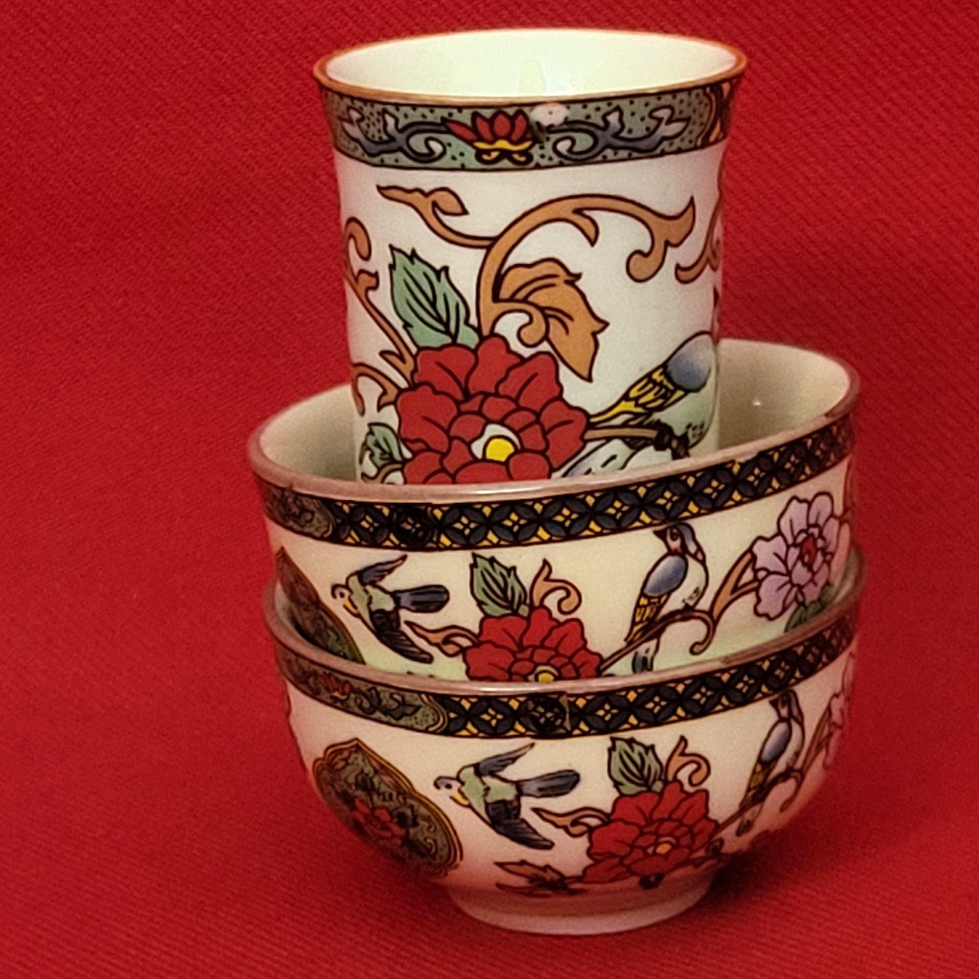 11 Oiseaux Vintage Déco Années 70 – Lot Assorti En Boîte D’origine, Fabrication Hong Kong
