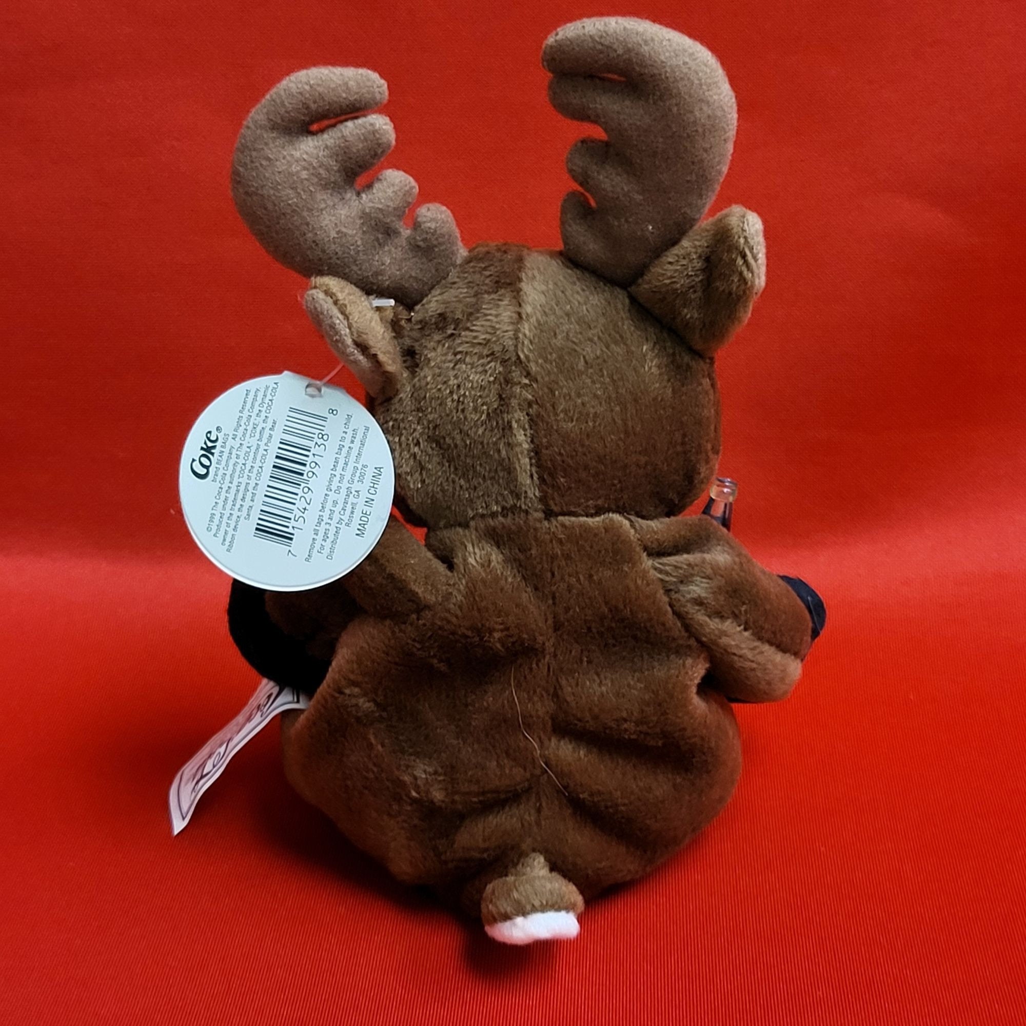 Coca Cola Canada Gourmand the Moose Mini Bean Bag Beanie 1999 - Etsy