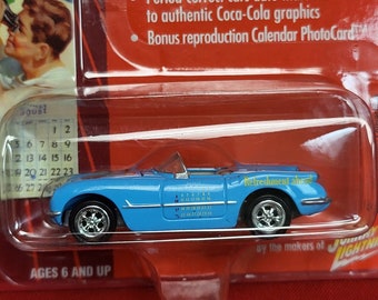 Coca Cola Johnny Lightning Calendar Girl Series Die Cast 54