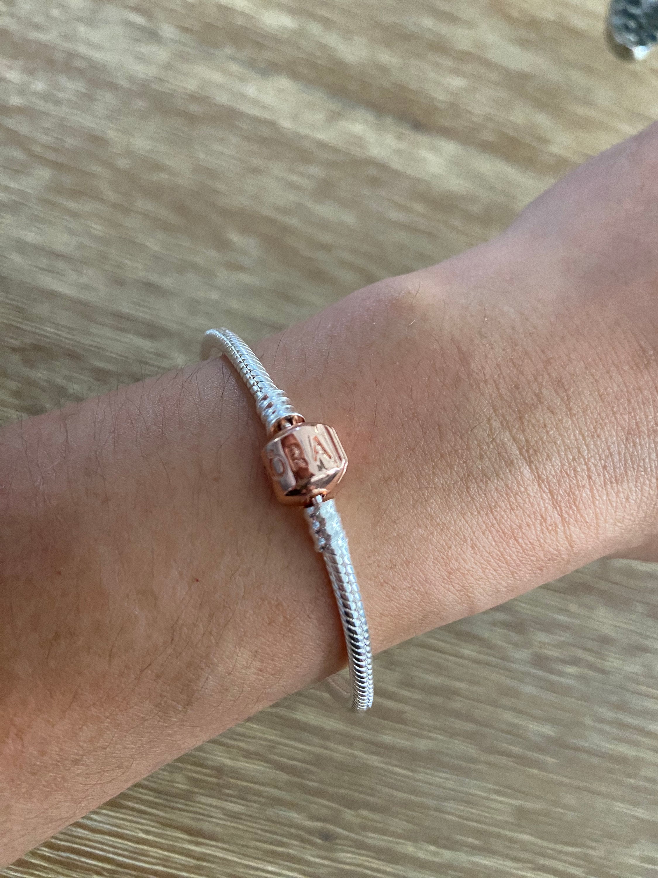 Pandora rose gold bracelet - Etsy 日本