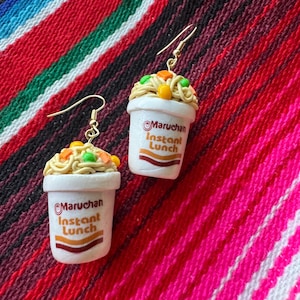Ramen Noodles Cup/Maruchan-oorbellen