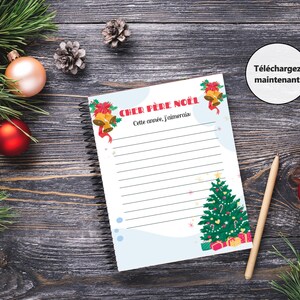 Carta a Papá Noel (en francés)