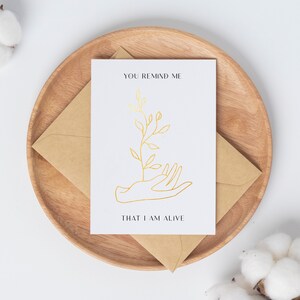 You Remind Me That I Am Alive // Sarah J. Maas Quote Card // Crescent City House of Sky and Breath Inspired // Instant Digital Download