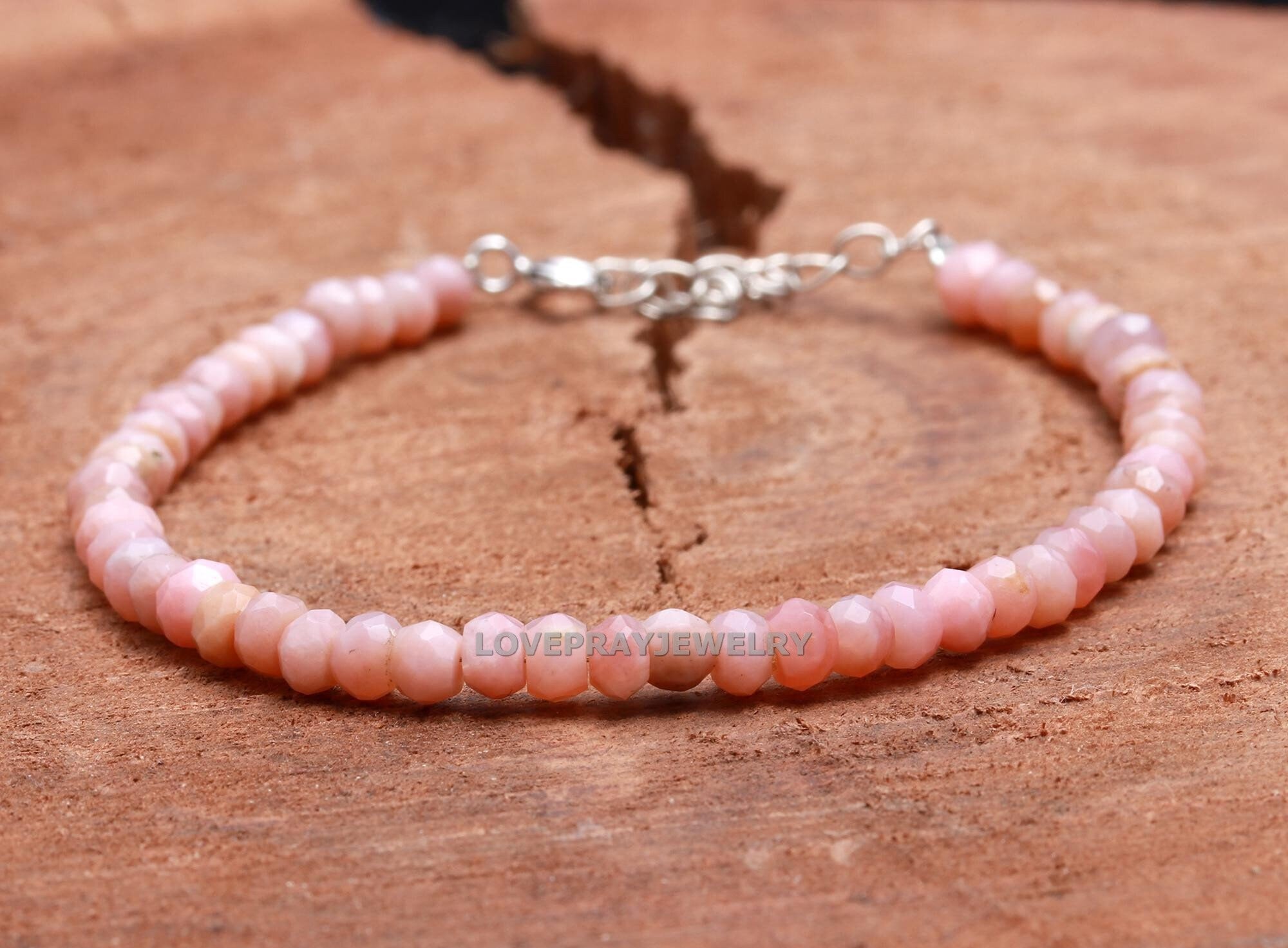 Pink Opal Stone Bracelet – Beachdashery® Jewelry