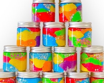 Play Dough Party Favours | Kids Birthday Party Bag Fillers | Sensory Play Dough | Non-Toxic Handmade | Party Favors | partybag fillers