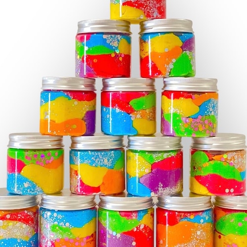 Play Dough Party Favours | Kids Birthday Party Bag Fillers | Sensory Play Dough | Non-Toxic Handmade | Party Favors | partybag fillers