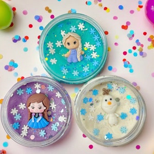 Elsa Frozen Party favours, kids party favours,playdough favours, party supplies, goodie bags, party bags, return gifts, playdough jars,favor