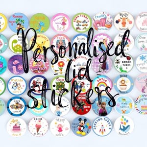 Knetmasse Deckelaufkleber, personalisierte Aufkleber, Knetmasse Gastgeschenke, personalisierte Knetig Aufkleber - Benutzerdefinierte Partygeschenke, Kinder Namen Etiketten