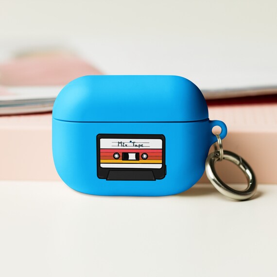 Retro Airpods Case Cover with Keychain