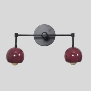 Italian Style Two Light Mid Century Sputnik Raw Brass Finish - Wall Light Sconce Fixtures - Bedroom Lights - Vanity Lamps