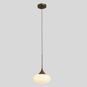Single Light Glass Globe Italian Style Mid Century Sputnik Raw Brass Finish - Wall Light Sconce Fixtures - Bedroom Lights - Vanity Lamps