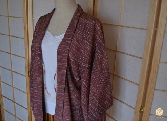 019-1【Kimono Haori, veste authentique japonaise, … - image 2