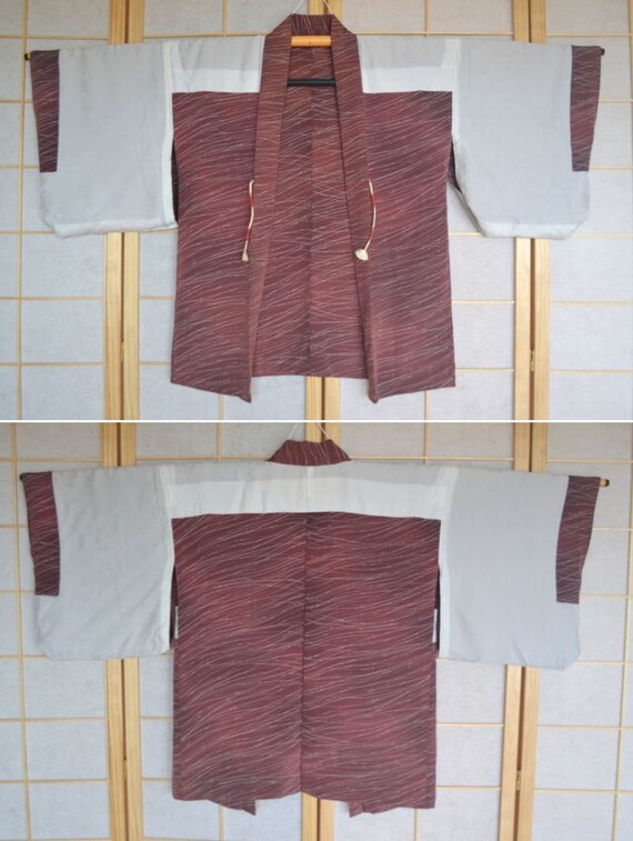 019-1【Kimono Haori, veste authentique japonaise, … - image 8
