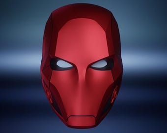 Red Hood Helmet Custom DC Titans Variant: Wearable 3D Print File