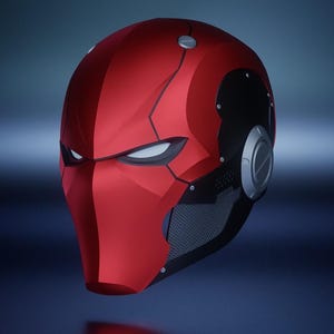 Casco Red Ronin: Archivo para impresión 3D portátil imagen 7