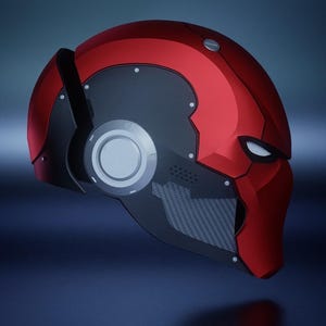 Casco Red Ronin: Archivo para impresión 3D portátil imagen 3
