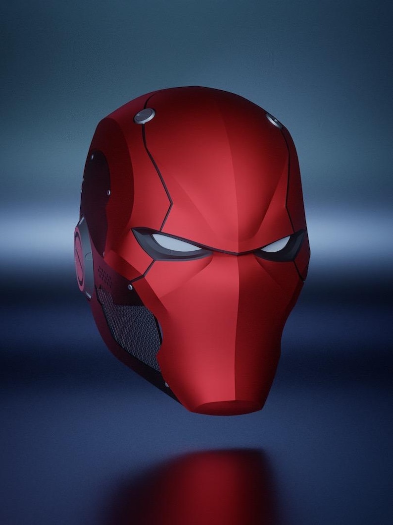Casco Red Ronin: Archivo para impresión 3D portátil imagen 4