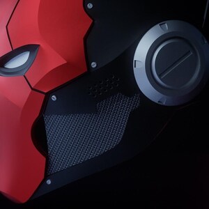 Casco Red Ronin: Archivo para impresión 3D portátil imagen 14