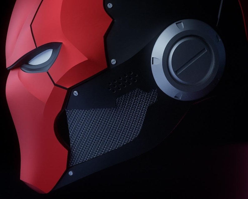 Casco Red Ronin: Archivo para impresión 3D portátil imagen 14