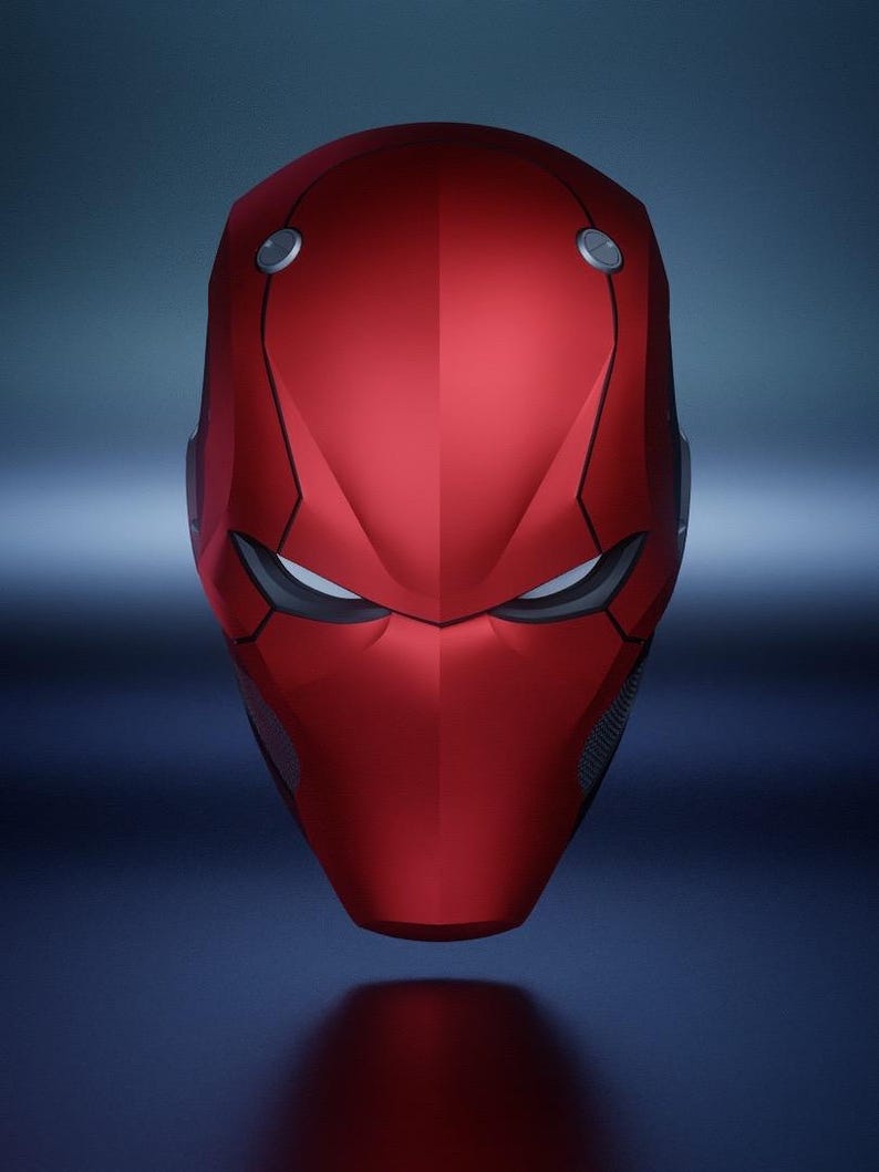 Casco Red Ronin: Archivo para impresión 3D portátil imagen 13