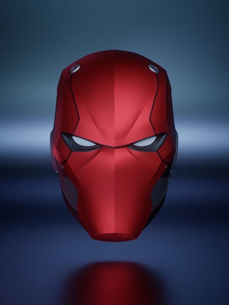 Casco Red Ronin: Archivo para impresión 3D portátil imagen 2