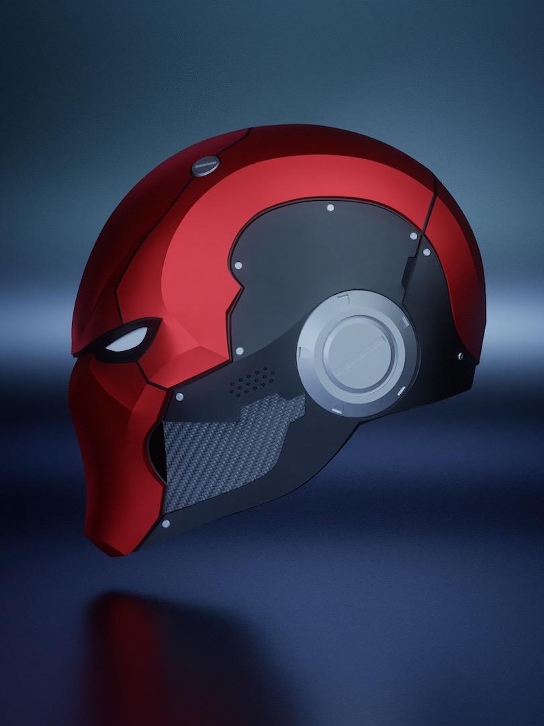 Casco Red Ronin: Archivo para impresión 3D portátil imagen 10