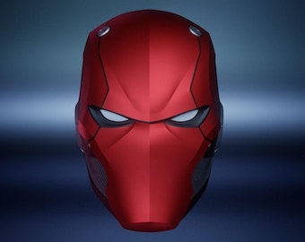 Red Ronin Helmet: Wearable 3D Print File