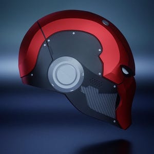 Casco Red Ronin: Archivo para impresión 3D portátil imagen 5