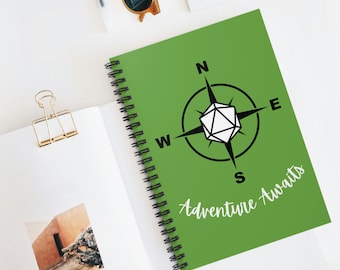 Adventure Awaits Spiral Notebook - Ruled Line