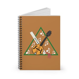 Bardic Inspiration Spiral Notebook - Ruled Line