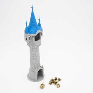 Fantasy DnD Medieval Dice Tower, Simple Dice Tower for DnD, Wargaming Dice Tower