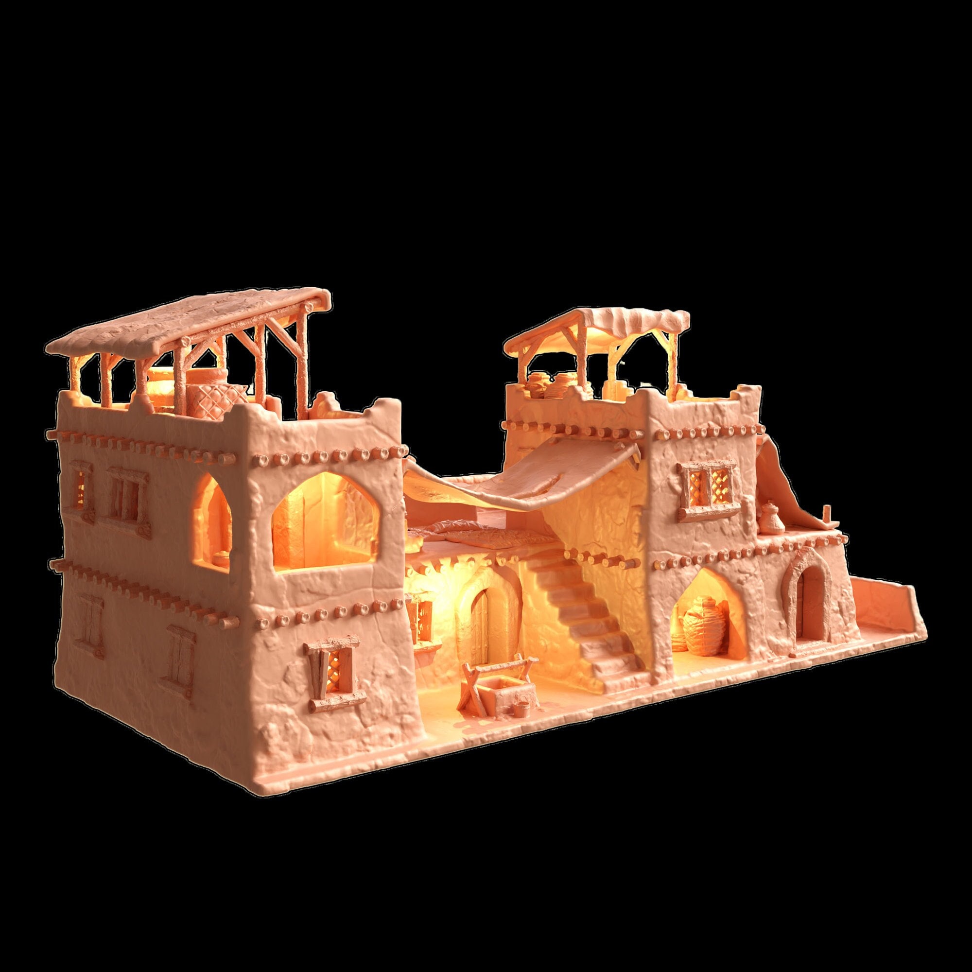 Desert Trading Outpost Dnd Trade Outpost Desert Trader - Etsy