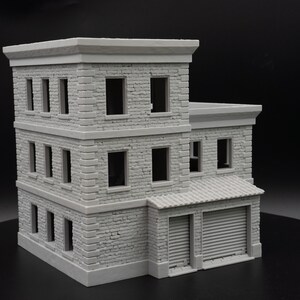 Ashfall City, Building 4, Townhome Modern City Terrain, Dark Realms - Etsy